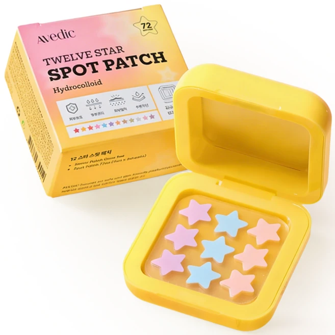 아베딕 12스타 하이드로콜로이드 스팟패치, 1개, 72개입 - 쿠팡