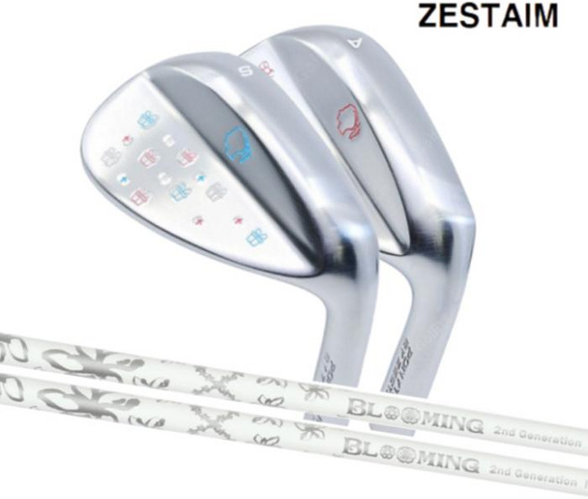 제스타임 포니테일 리본 기프트 여성용 단조 웨지 50도 탱크 블루밍 샤프트, 50도-탱크 블루밍-i45 L