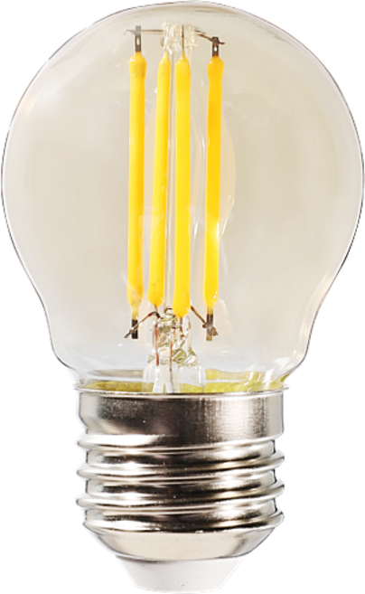 비츠온 LED 에디슨전구 인지구 G45 4W, 전구색, 1개