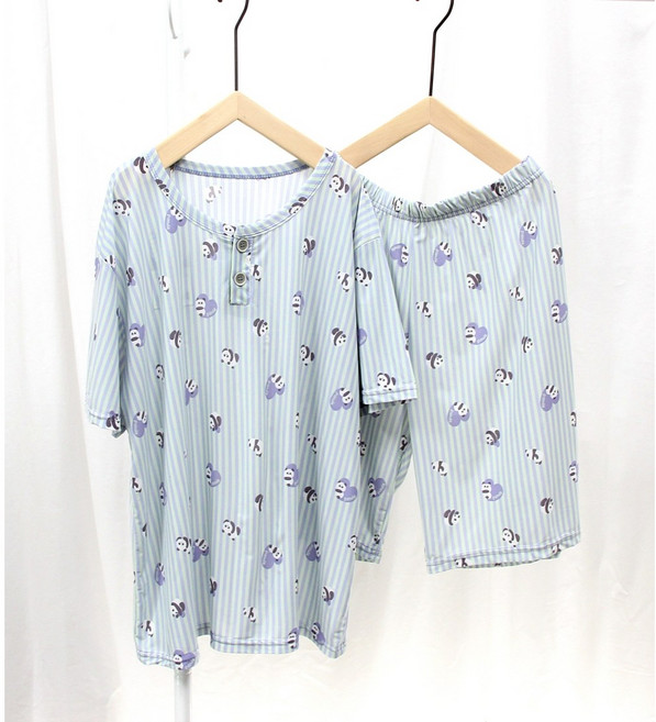 [서울양품점] 남주니어 아이스쿨 냉감 캐릭터 반팔상하세트 아동잠옷 홈웨어 실내복