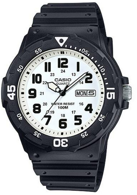 카시오 MRW-200H-7B 2B 아날로그 지샥남자남성 방수디지털패션 군용군인수능수험생 손목 시계