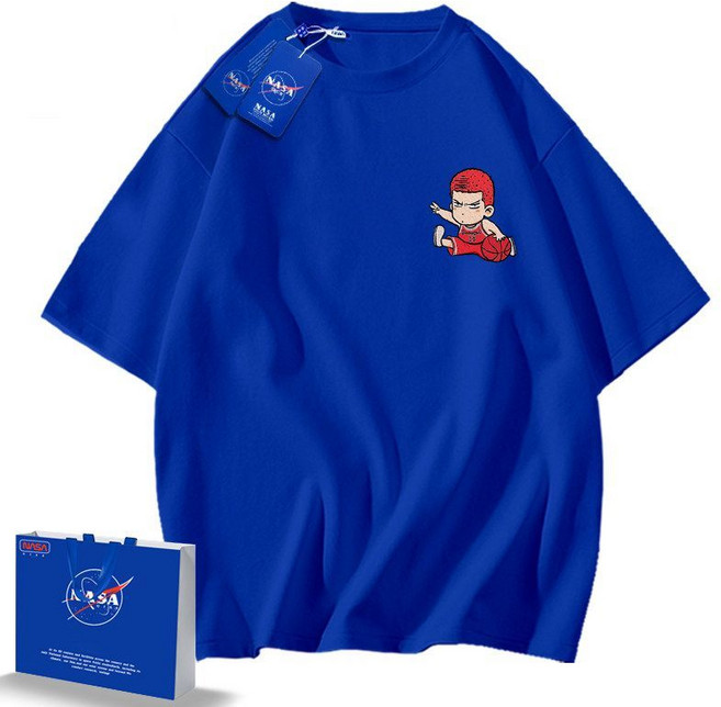 슬램 덩크 프린팅 반팔 티셔츠 북산 서태웅 강백호 반팔티 유니폼 굿즈