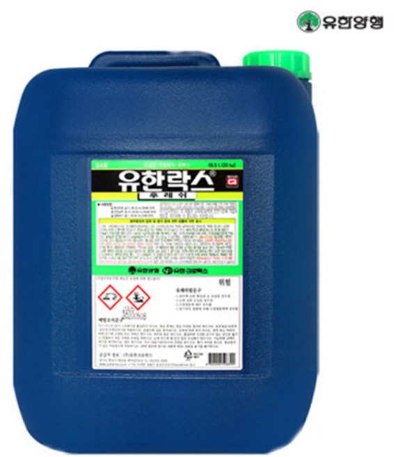 표백 살균 소독에 상쾌한향 대용량 Yuhan Rocks 후레쉬 말통 20KG (k2891), 1