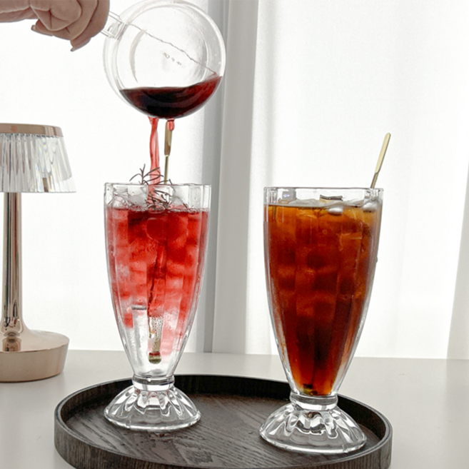 헤이루미 홈카페 위스키 하이볼 잔, 하이볼 심플 글라스, 2개
