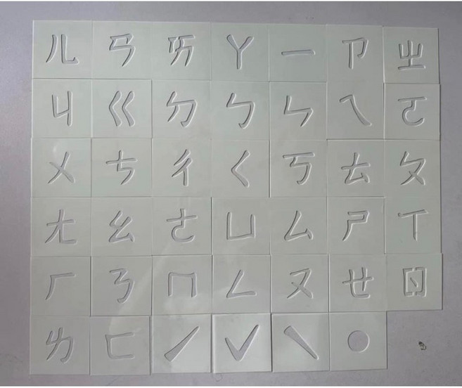 圓形海綿畫刷5入組 兒童繪畫印章組, 隨機, 1套