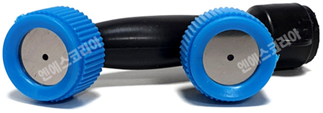 엔에스코리아 분무기 노즐 2구 분무기부품 분사노즐, 1개