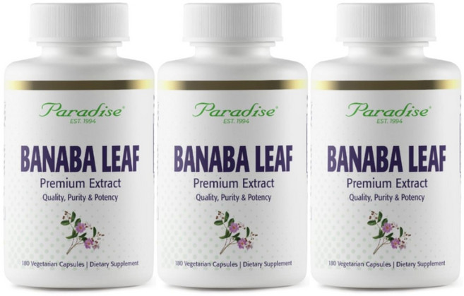 파라다이스허브즈 바나바 리프 베지테리안 캡슐 180정 1개, 3개