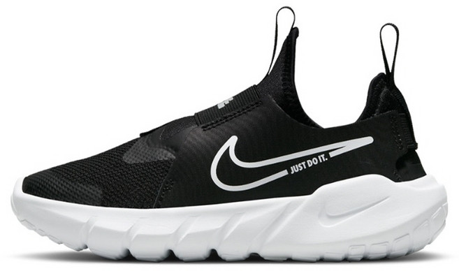 국내매장판 나이키 리틀키즈 플렉스 러너2 JP 블랙화이트 DJ6040-002