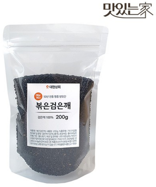 50년전통 볶음 검은깨 200g, 1개