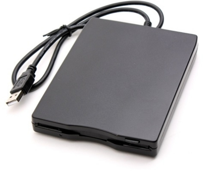 [Coms] USB 외장 FDD (검정 USB 1.1) U3107, 1개