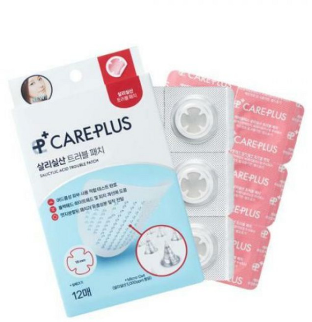 케어플러스 살리실산 트러블 패치 12매입, 1개