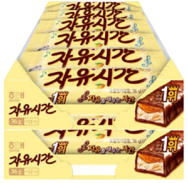 자유시간 36g 12개 x 2팩(총 24개), 24개