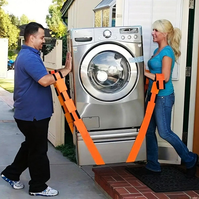 지게형 2인 운반 어깨 벨트 이삿짐 이동 운반 스트랩 2개 1세트