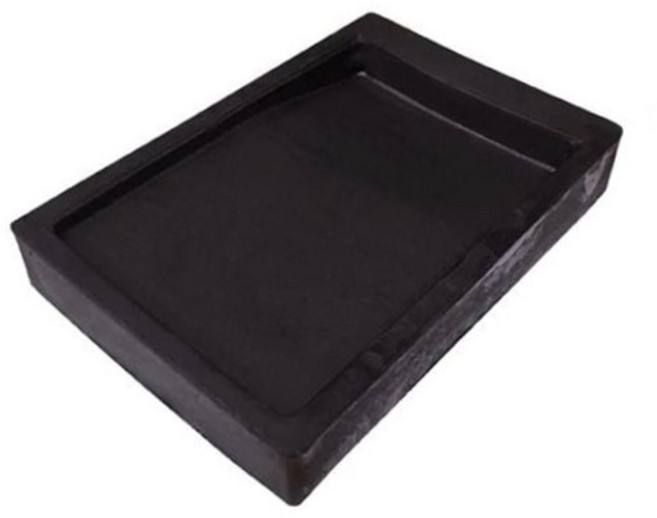 초보자 초급용 학생 서예 준비물 가벼운 사각 혼합 플라스틱 벼루 대형 사각벼루 먹물벼루