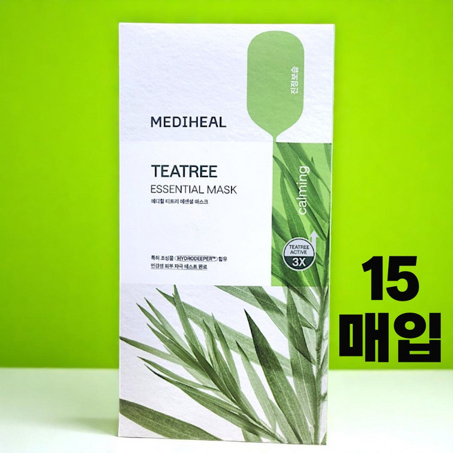 티트리 에센셜 마스크, 15개입, 1개