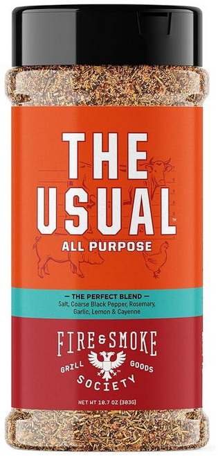 Fire & Smoke Society Taco Secret 타코 시즈닝 믹스 | XL 병 | 파히타 시즈닝 믹스 카르니타스 고기 멕시코 향신료 블렌드 | MSG 프리 글, 10.7 Ounce (Pack of 1)