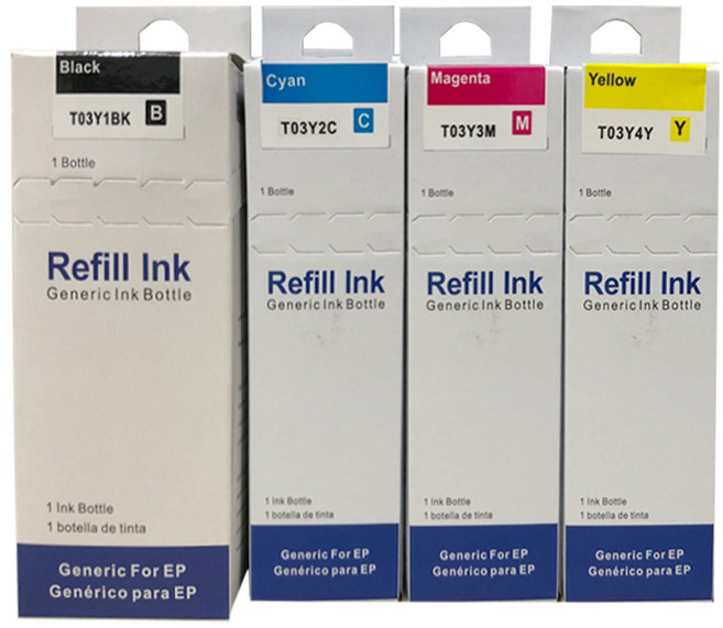 훼이머스신곡점 엡손 T03Y 1 T03Y2 T03Y3 T03Y4 L4150 L4160 L6160 L6170 L6190 무한리필잉크, 2개, 빨강