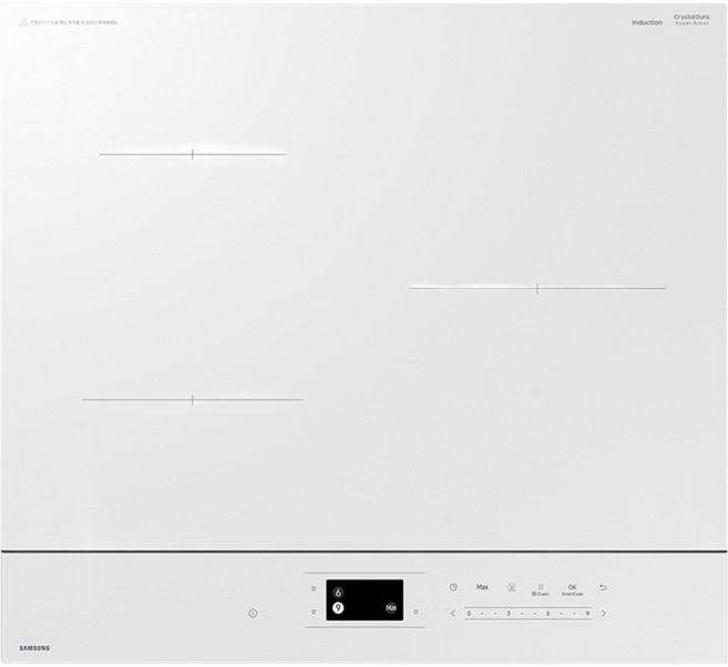 삼성전자 Bespoke 인덕션 3구 방문설치, 삼성전자BeSP/CC80F63X1Z, 빌트인