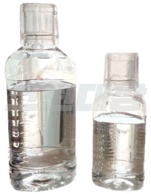 휴대용 소분통 100ml 200ml / 키엘 세제 원액 소분용 눈금표시 라벨지포함 약통 화장품통, 1개