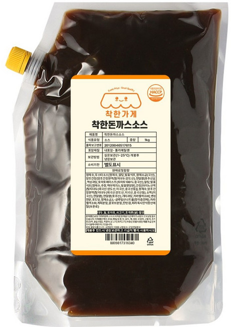 유스티 착한돈까스소스, 1개, 1kg
