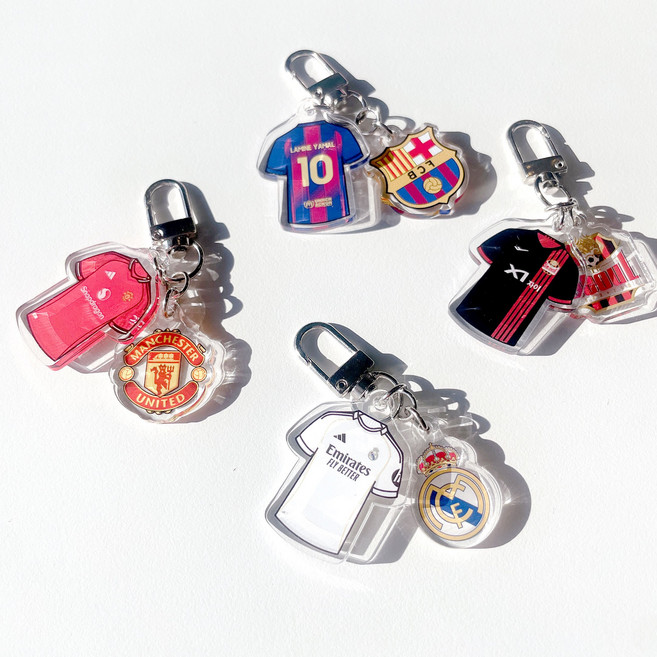 주문제작 축구 전구단 유니폼 등번호 엠블럼 키링 에어팟 케이스 폰케이스 세트