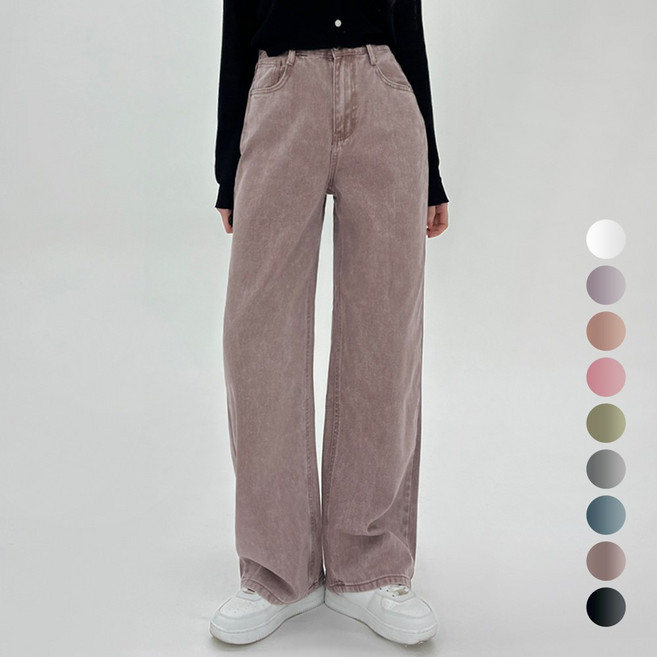 코모도 여성 와이드 면바지 9컬러 ( 2단기장 )