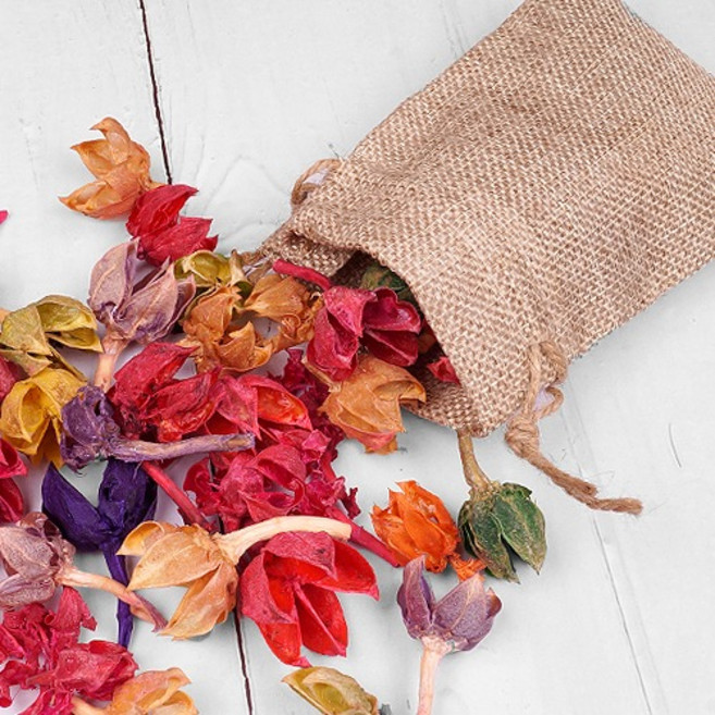 포푸리 방향제 향기 꽃 미니 주머니 5개 세트, 40g