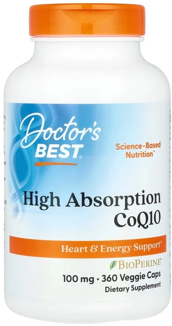 닥터스베스트 하이 앱솔션 CoQ10 100mg 베지 캡, 360정, 1개 - 쿠팡