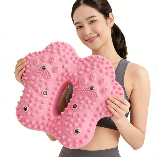 타리홈스 가정용 에어 지압 스텝퍼 유산소 다이어트 홈트레이닝, 핑크