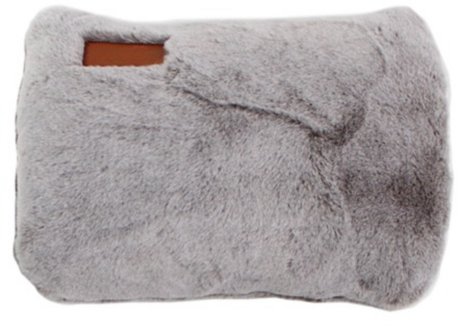 리빙베이 발온열기 발 찜질기 온수 찜질팩, 파우치, 그레이