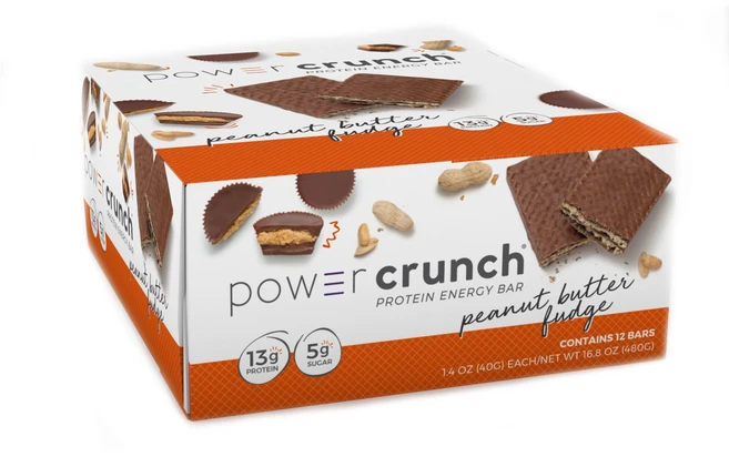 파워크런치 프로틴 에너지 바 오리지널 피넛 버터 퍼지, 480g, 1개 - 쿠팡