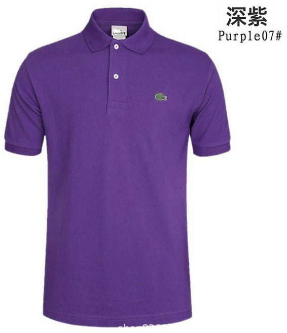 跨境休閒魚標POLO衫刺繡男士潮流翻領短袖經典商務法國魚標輕商務