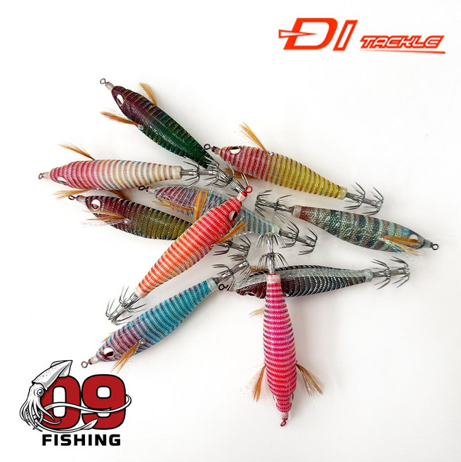 디아이태클 라바스몰에기 쭈꾸미 갑오징어 두족류 에깅 에기 하드베이트 바다낚시용품, 1개, 9.6g, 70mm 008