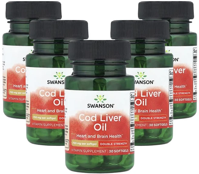 스완슨 대구 간유 30소프트젤, 5개, 30정 - 쿠팡