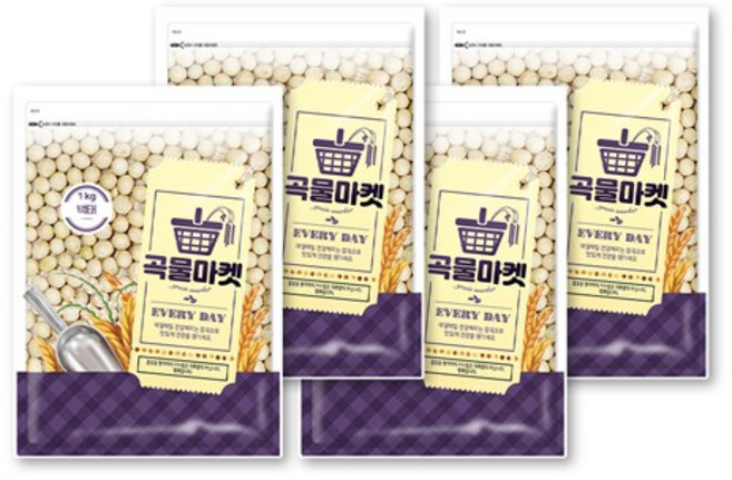 백태 1kg x 4, 4개