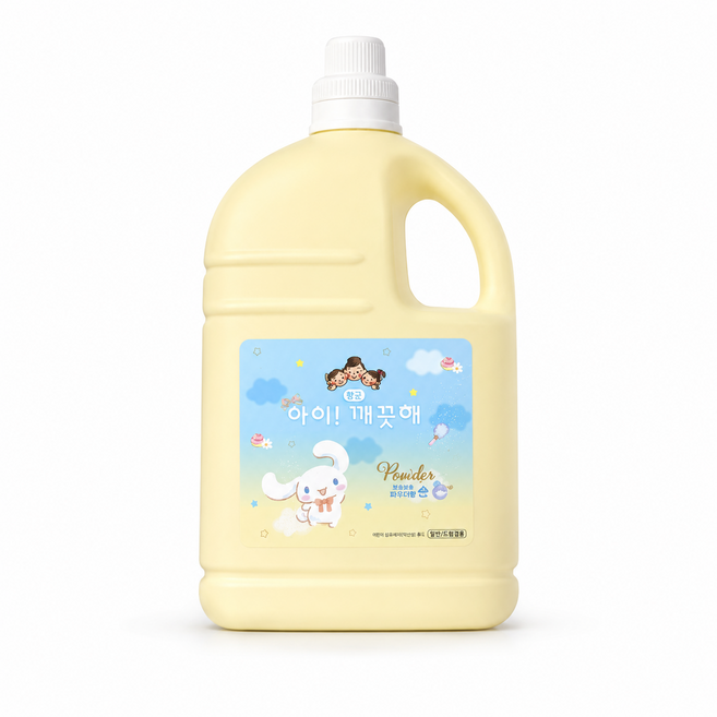 아이깨끗해X시나모롤 핸드워시 순향 (리필), 4.5L, 1개