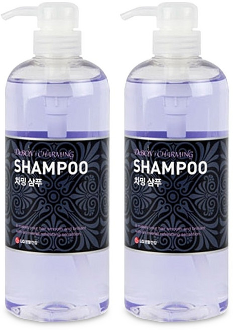드봉 차밍 모이스처 딥클렌징 샴푸 730ml, 2개