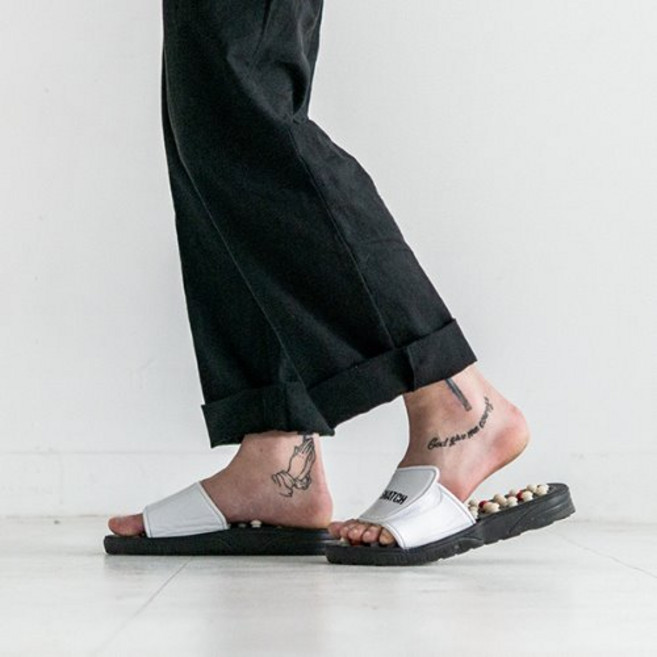 마셀라 발 지압 슬리퍼 다리붓기 하체 부종 제거