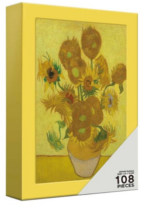 직소퍼즐 명화 해바라기 108피스 액자케이스 포함 AL108-10, 없음, 1개, 없음