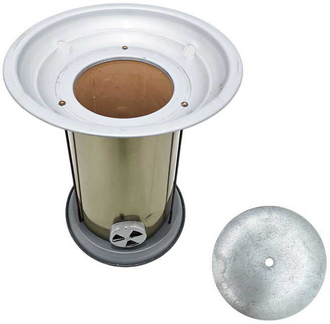 메이툴 나팔화덕 연탄화덕 화로 바베큐그릴, 나팔화덕 1구2탄+화력조절뚜껑