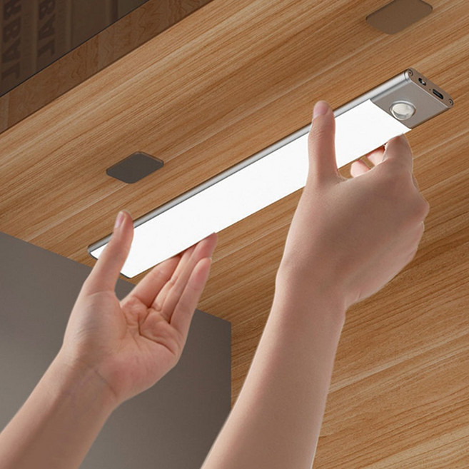 장수램프 LED 무선 센서등 센서라이트 센서바 5종 현관 계단 복도 화장실, 슬림센서라이트 500mm, 1개