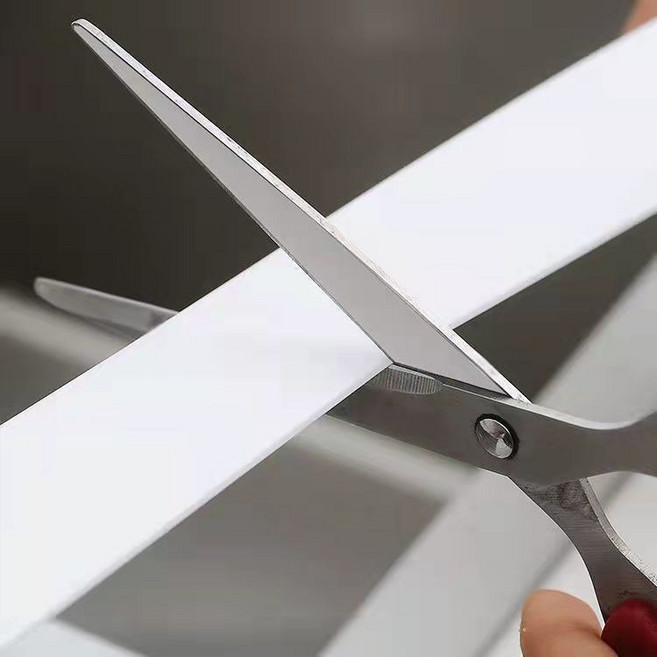 廚房防黴膠帶 馬桶貼 防水膠帶 水槽縫美縫貼 浴室牆角線貼 密封條膠條, 1個, 【純白色】寬3.8cm亞克力背膠,5米/捲【可自由裁剪】