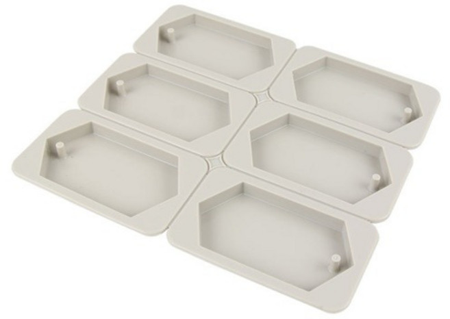 몰드비 타블렛 헥사곤 육각 6구 실리콘 몰드