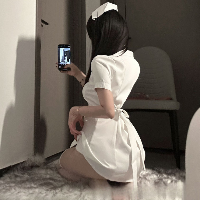 護士服套裝 護士裝 護士帽 聽診器 萬聖節服裝 角色扮演