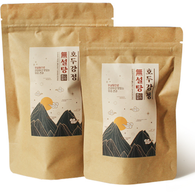 풍심당 무설탕 스테비아 호두 하루 견과류 강정 저당간식 회사 간식, 100g, 1개