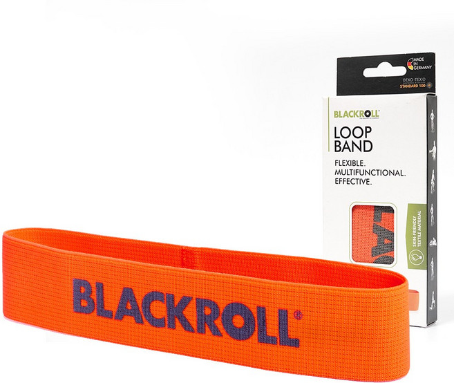 독일 블랙롤 루프밴드 스쿼트 힙업밴드 바레 필라테스 밴드, 오렌지(레벨2), 1개