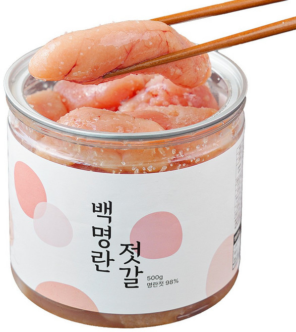 이룸찬 파지 명란젓 백명란 젓갈 파치 구이용 못난이, 1개, 500g