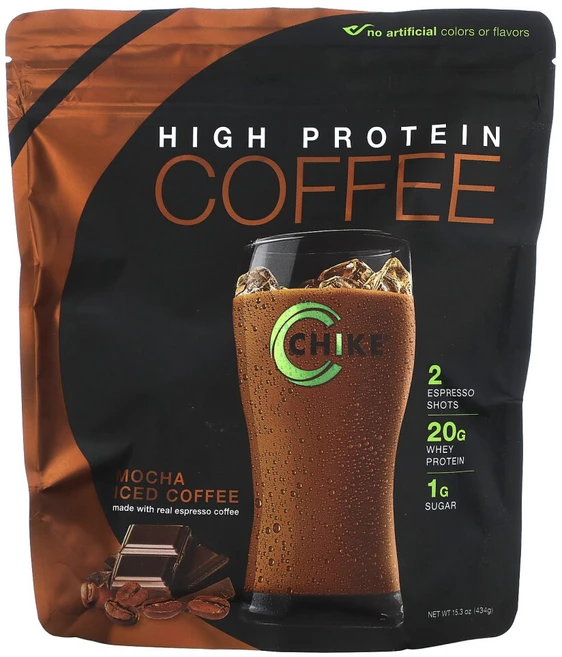 아이허브 하이 프로틴 아이스 커피 모카 434g(15.3oz), 1개, 434g, 1개 - 쿠팡