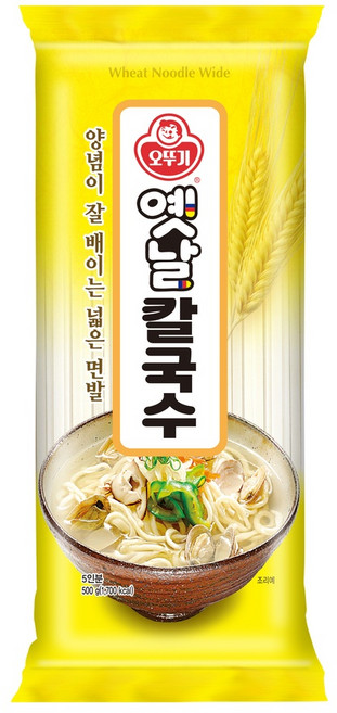 오뚜기옛날 칼국수, 500g, 18개