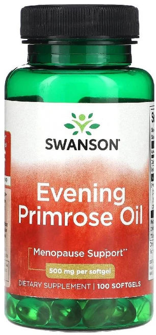 스완슨 달맞이꽃 프림로즈 오일 500mg 100소프트젤 달맞이꽃종자유 Primerose, 100정, 1개 - 쿠팡